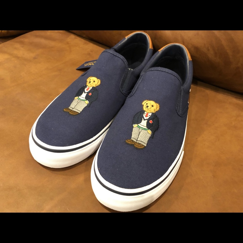 Polo Ralph Lauren Thompson III Polo Bear Slip On